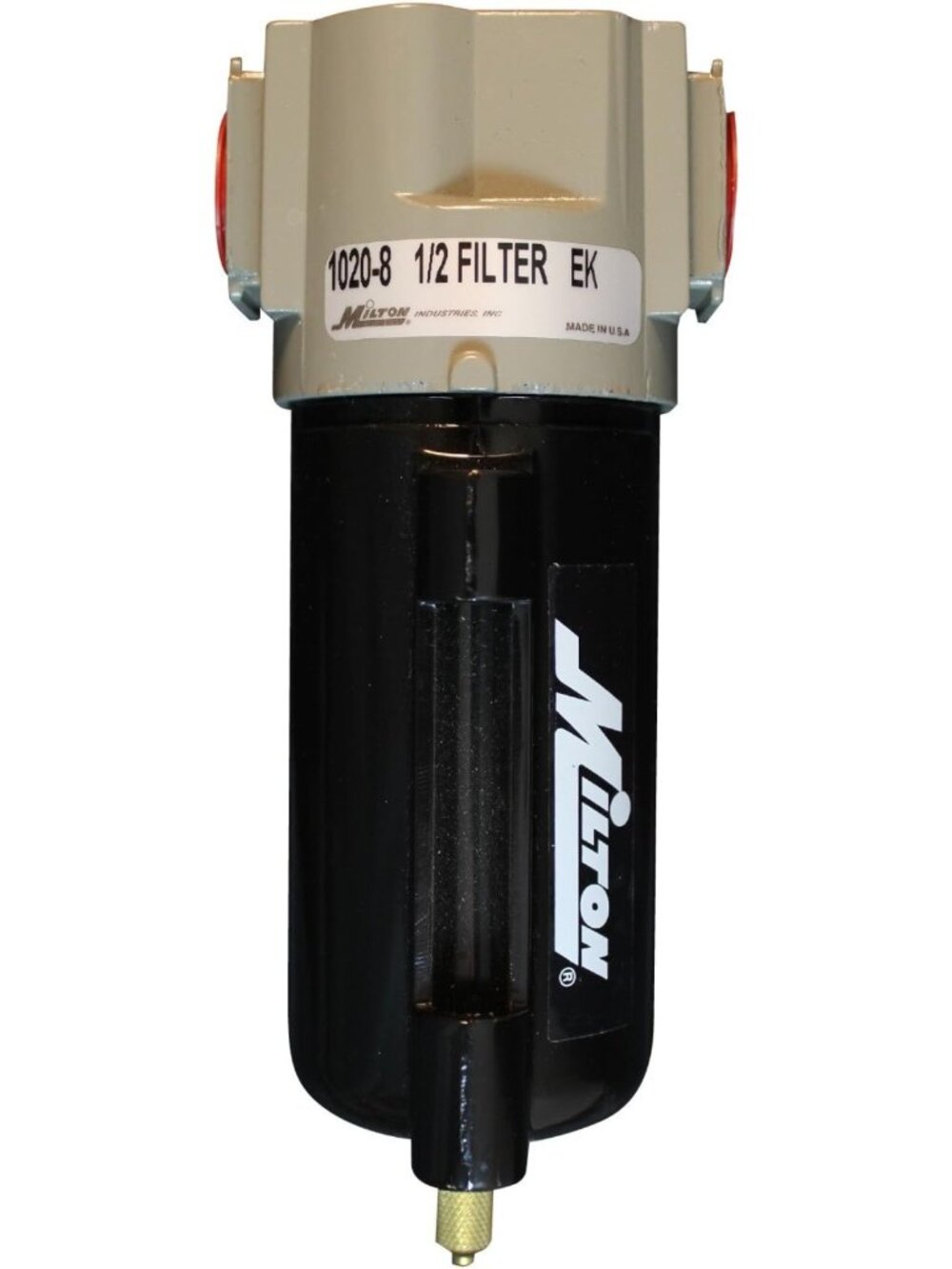 Metal FRL Filter Bowl 1/2" NPT - Durable Air Compressor Accessory, Oil & Water